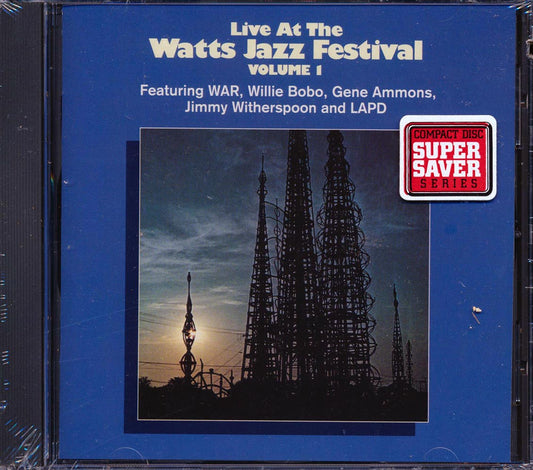 WAR, Willie Bobo, Gene Ammons, Etc - Live At The Watts Jazz Festival Volume 1 CD 081227126025