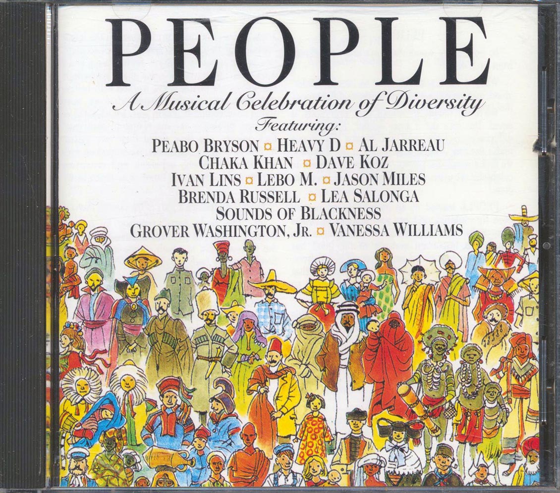 Chaka Khan, Al Jarreau, Heavy D, Etc - People: A Musical Celebration Of Diversity CD 020831139526