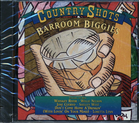 Jerry Lee Lewis, Mel Tillis, George Jones, Etc - Country Shots: Barroom Biggies CD 081227167226