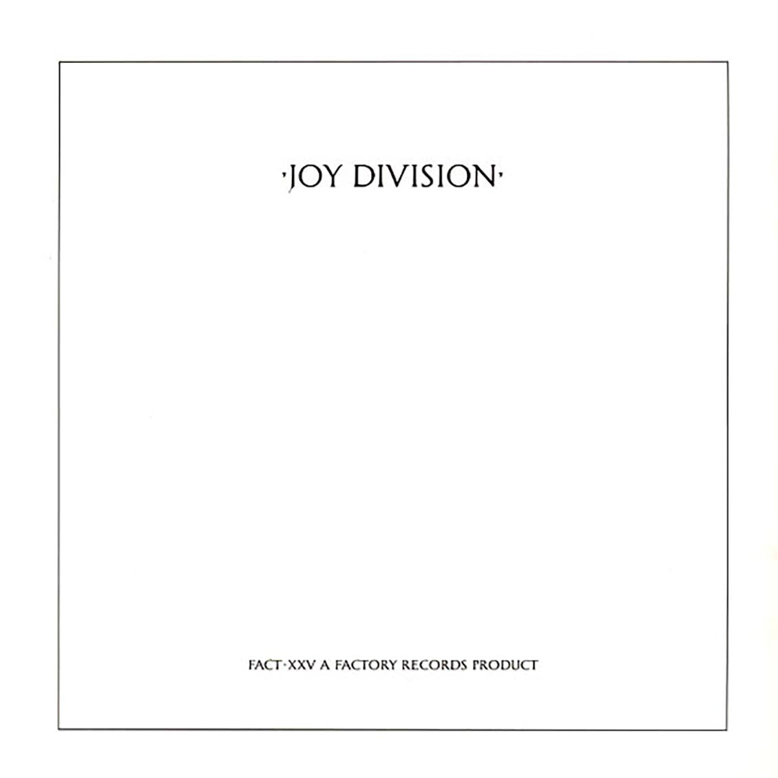 Joy Division Closer  |  LP  |  825646183913