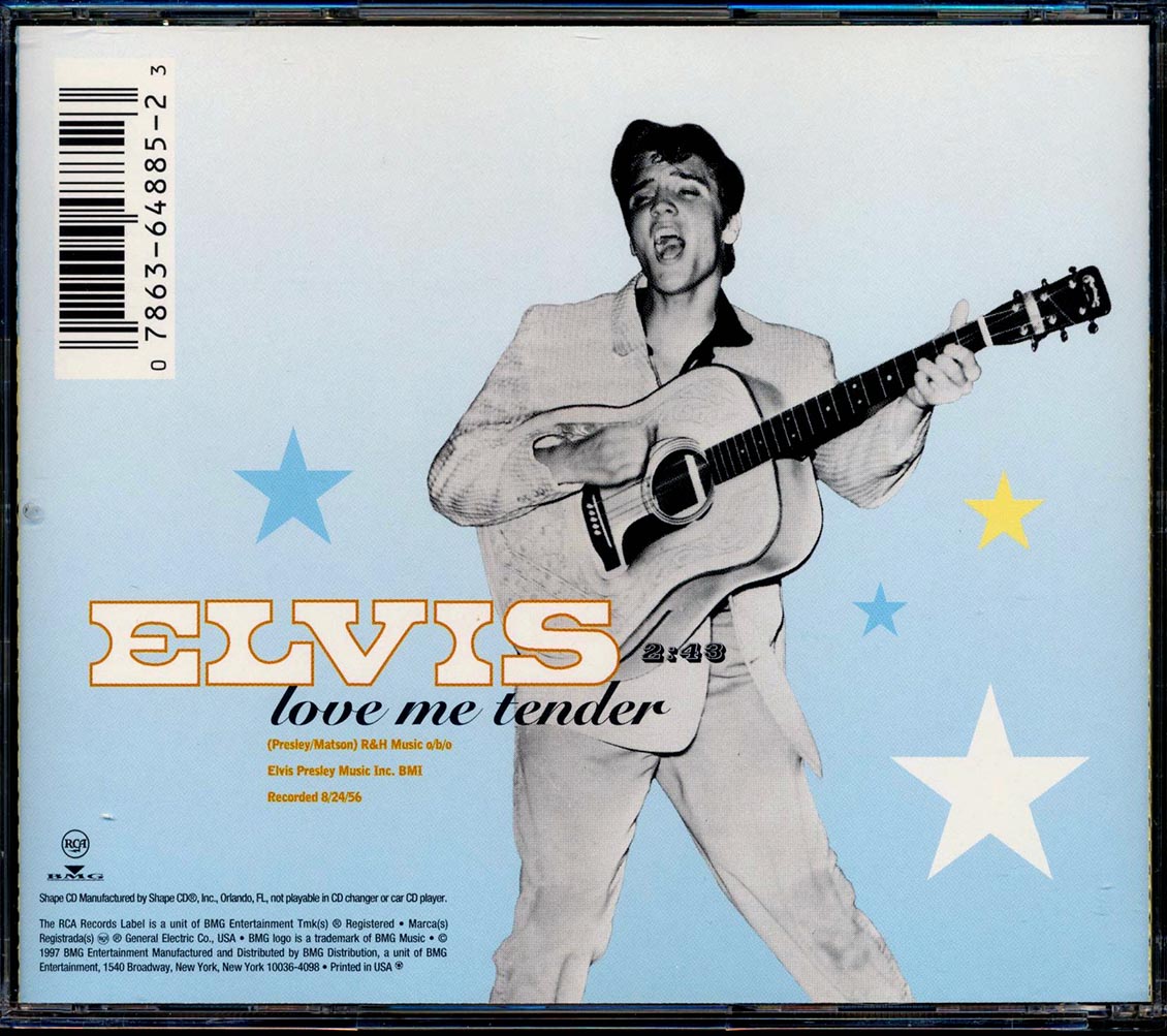 Elvis Presley - Love Me Tender | CD | 078636488523