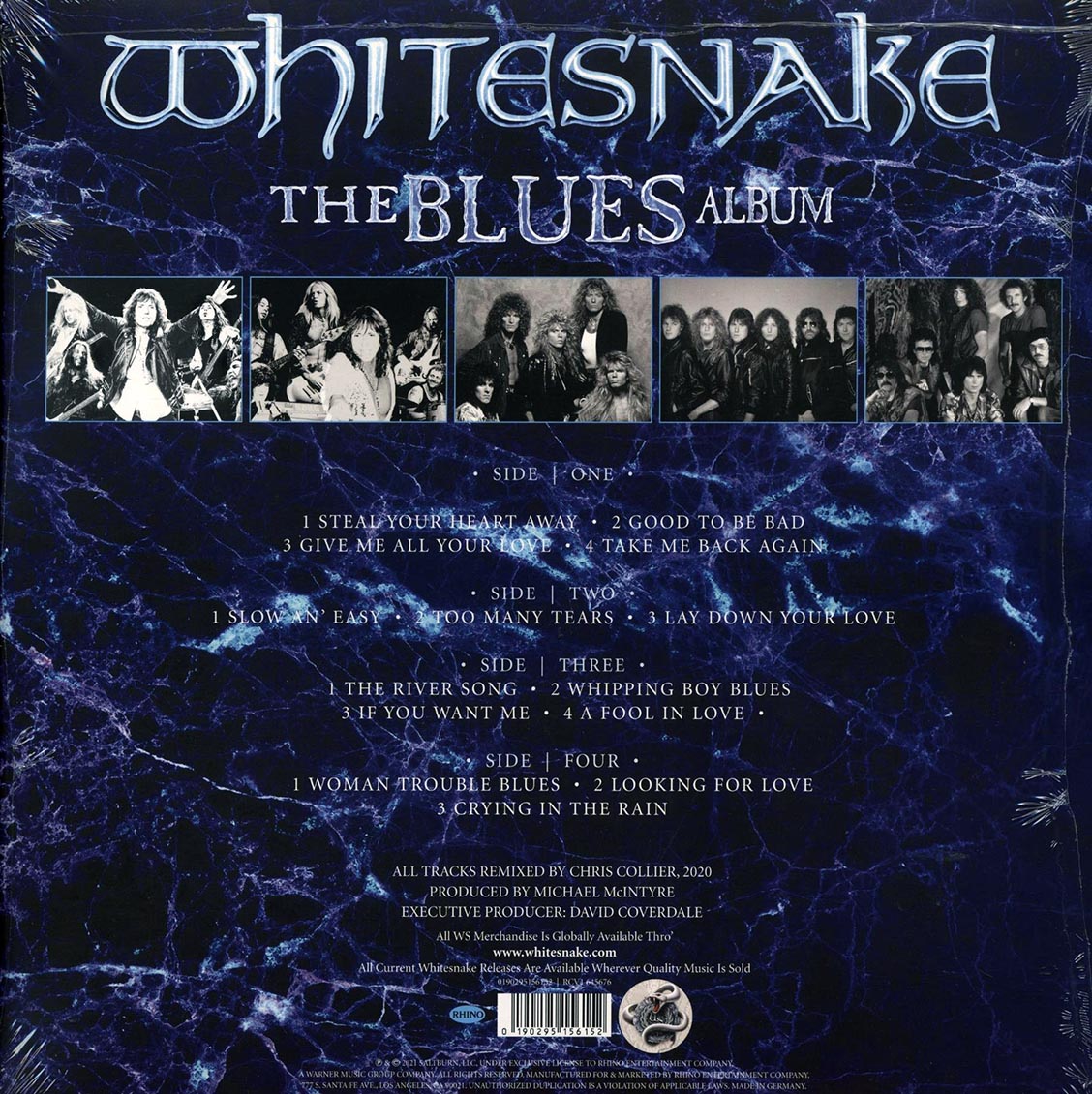 Whitesnake The Blues Album  |  LP  |  190295156152