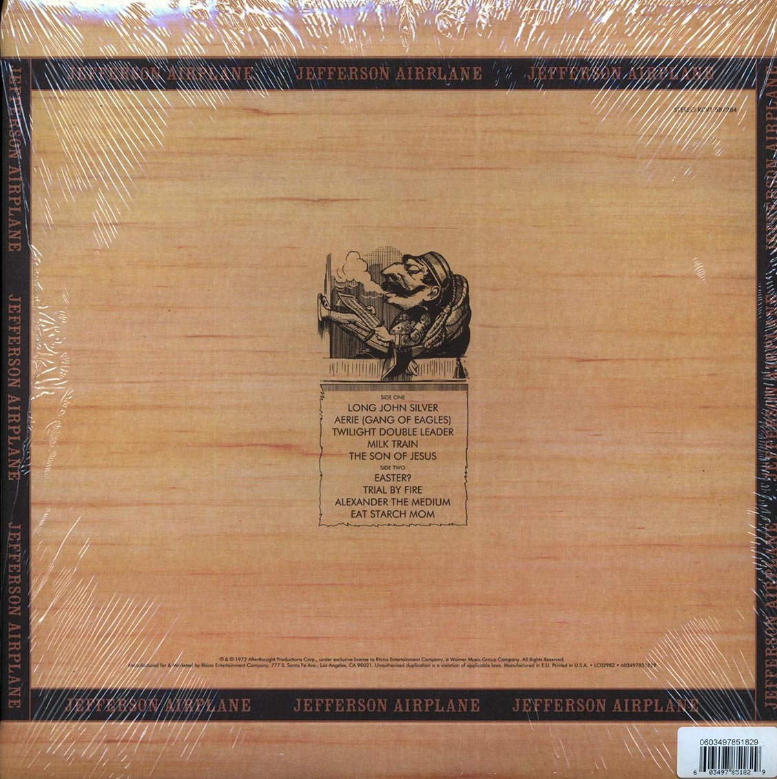 Jefferson Airplane Long John Silver  |  LP  |  603497851829